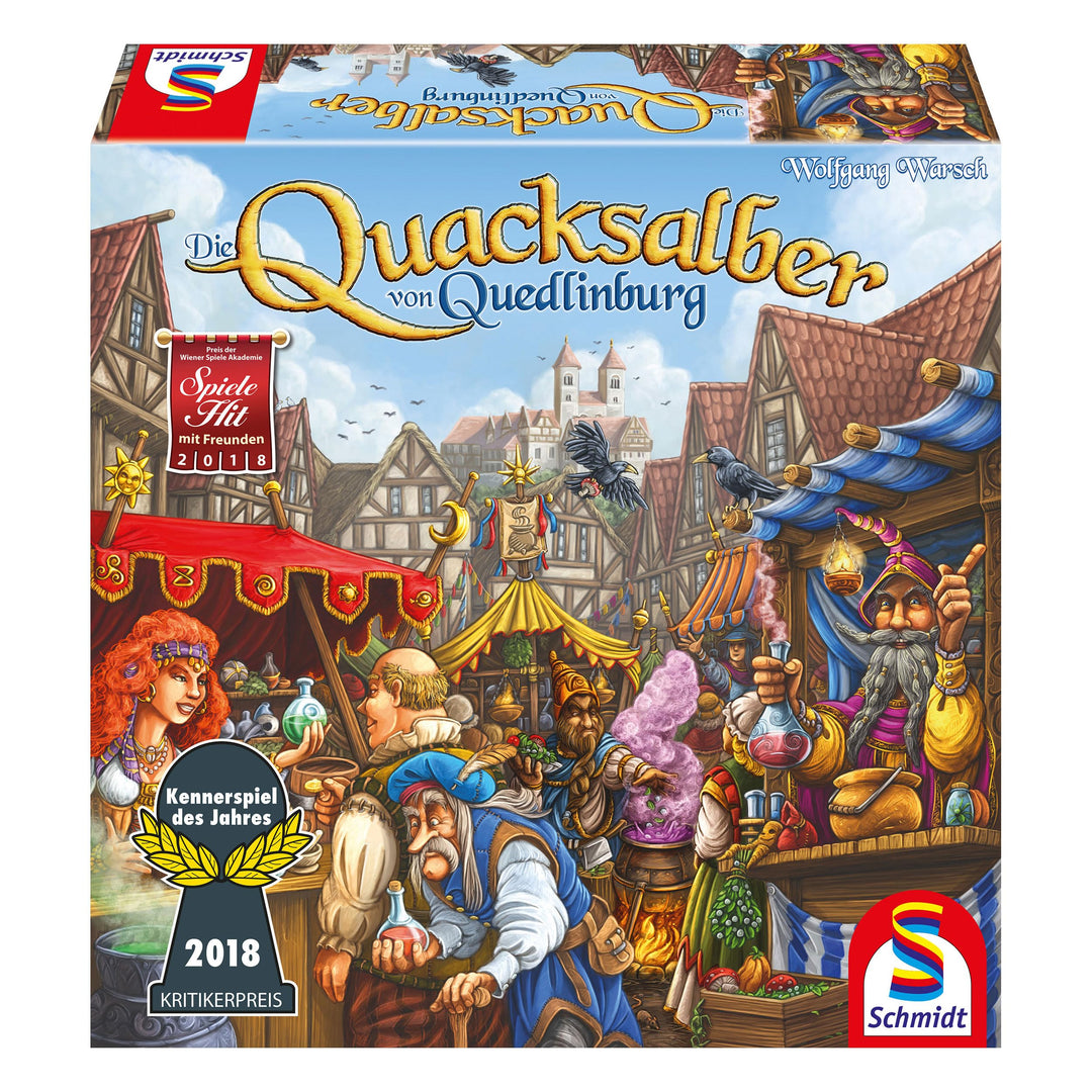 Schmidt Spiele 49341 Die Quacksalber von Quedlinburg, Kennerspiel des Jahres 2018, blau Single, Sing