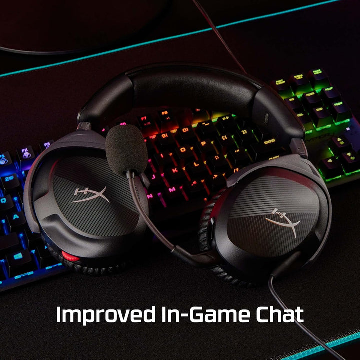 HyperX Cloud Stinger 2 – Grösse neu definiert, Leichtes Over-Ear-Headset mit Mikrofon, Stummschaltun