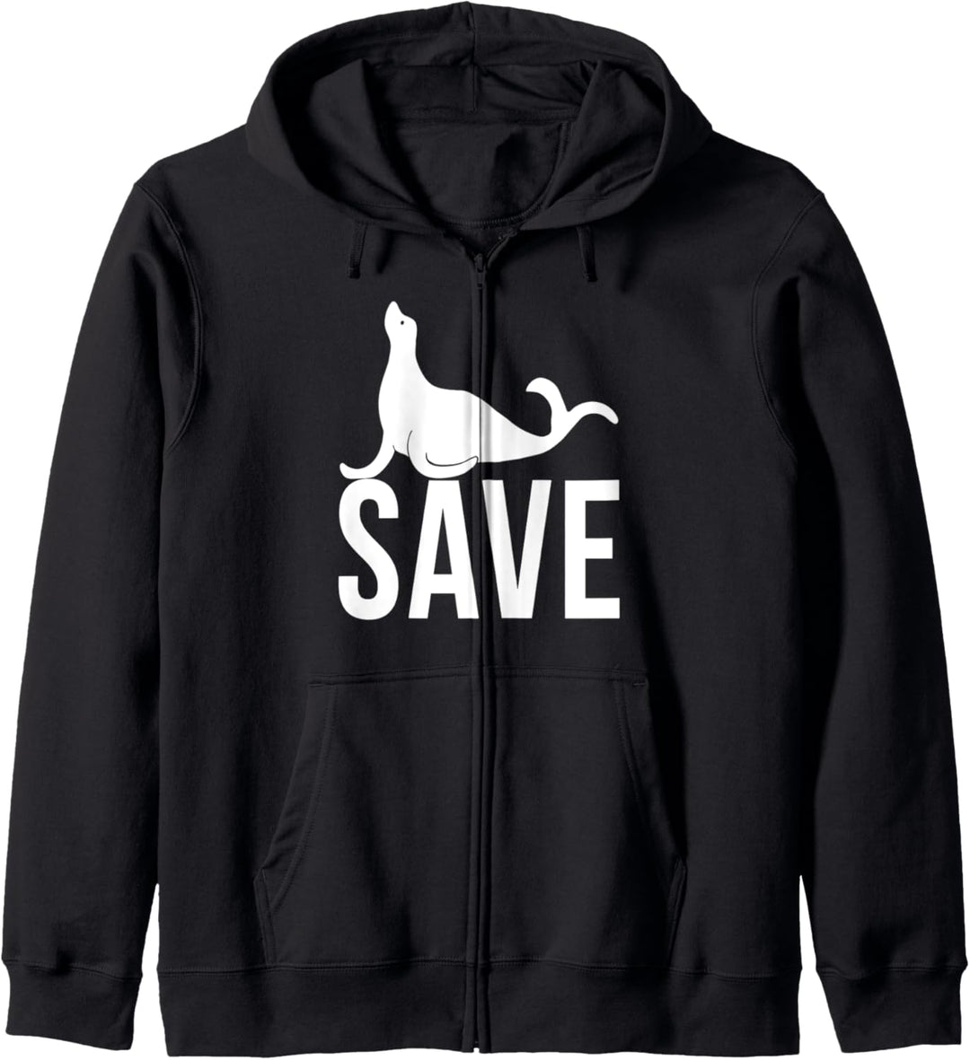 Save The Seal Schützt Die Robben Tierschutz Kapuzenjacke