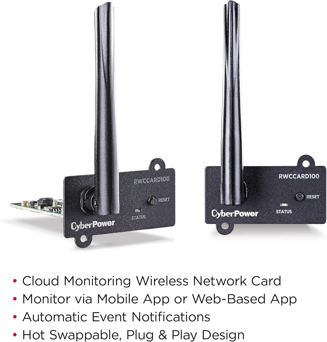 CyberPower RWCCARD100 Wireless-Cloud-Netzwerkkarte für PowerPanel Cloud, Management-Add-on für Cyber
