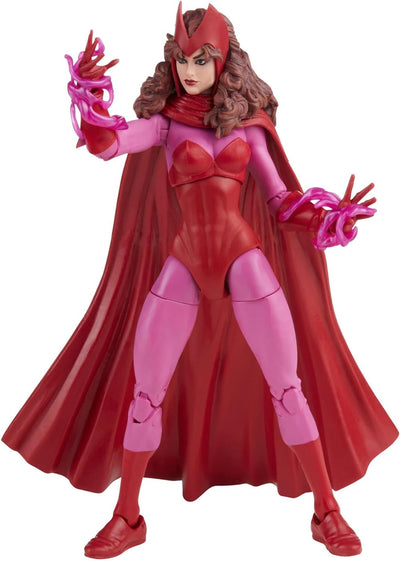 Hasbro Marvel Legends Series Scarlet Witch, Retroverpackung, 15 cm grosse Action-Figur, 4 Accessoire