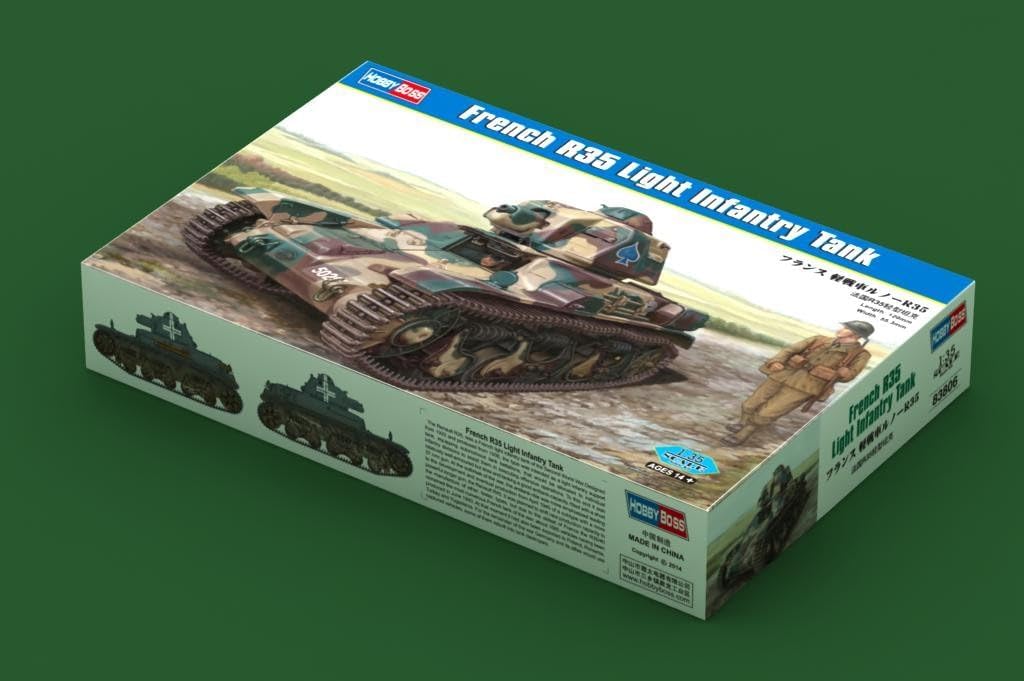 Hobby Boss 83806 Modellbausatz French R35 Light Infantry Tank