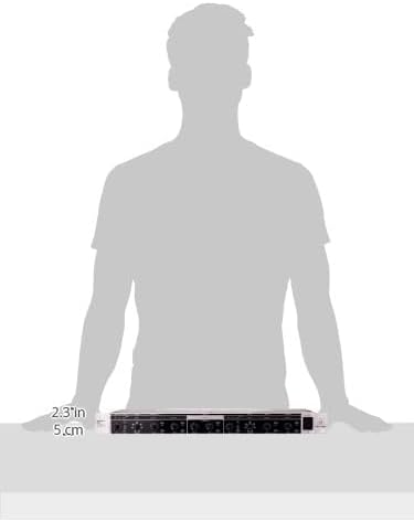 Behringer SUPER-X PRO CX2310 V2 Hochpräzise Stereo 2-Wege/Mono 3-Wege Frequenzweiche mit Subwoofer-A