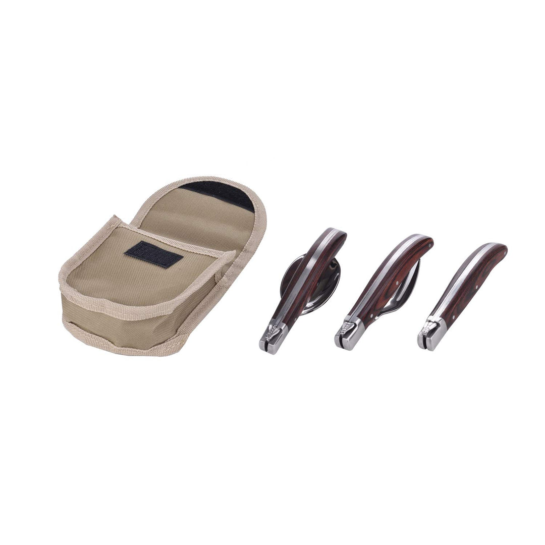 LAGUIOLE - 3er Set Faltbesteck -