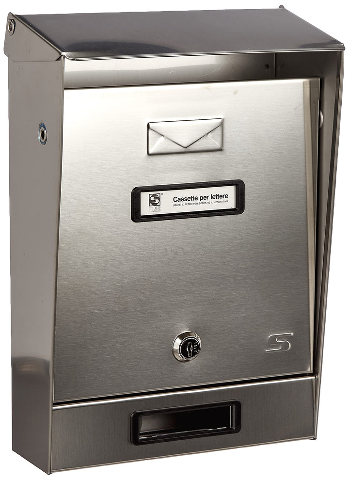 SILMEC CASSETTA LETTERE INOX 10-001 SILMEC