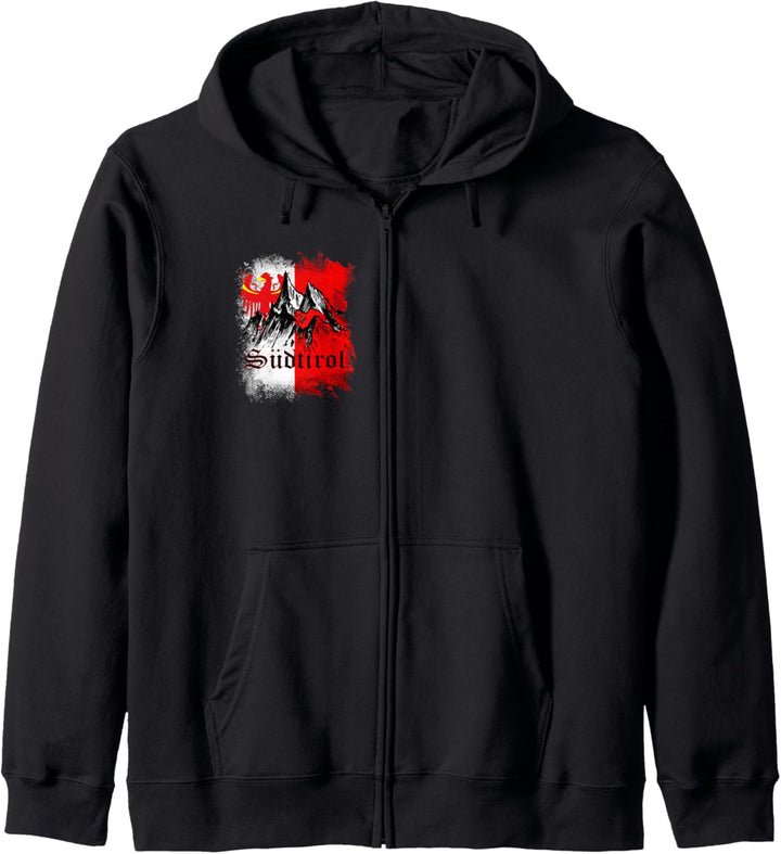 Südtirol Shirt Südtiroler Berge Südtirol Herren Damen Kinder Kapuzenjacke