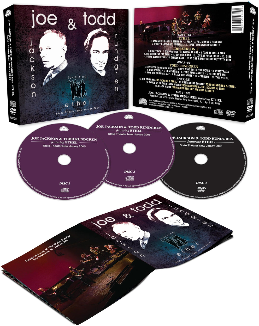 State Theater New Jersey 2005, Audio-CD