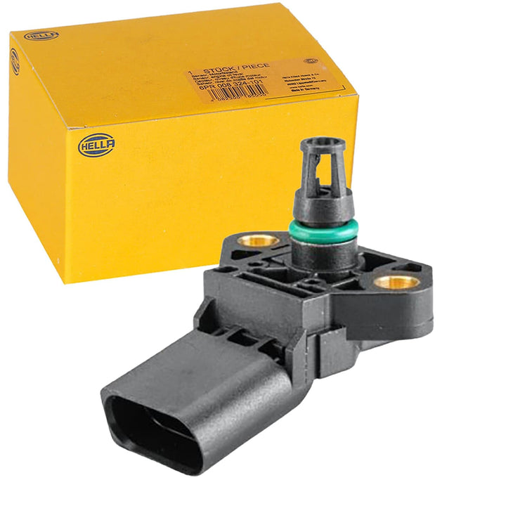 HELLA 6PP 358 152-251 Sensor, Ladedruck - 4-polig - geschraubt