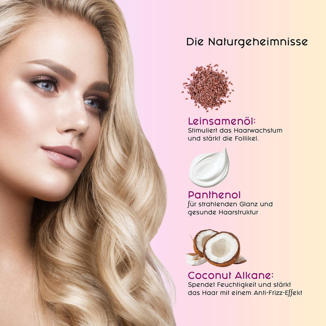 Mi Amante Ella Renew Haar Styling Creme – Intensiver Hitzeschutz für Haare Glätteisen, haarkur trock