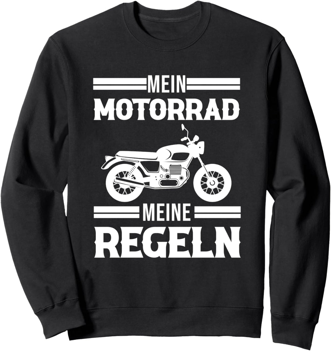 Motorrad Motorradfahrer Biker Sweatshirt