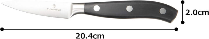 Victorinox, Grand Maître, Profi Officemesser, Extra Scharfe Klinge, gerader Schliff, 8 cm, Robuster