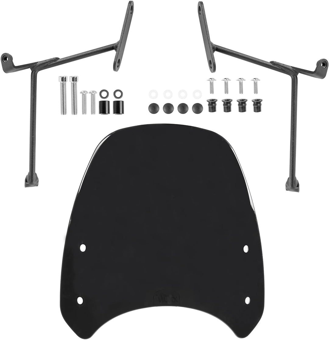 Motorrad CL 250 300 500 Frontverkleidung Windschutzscheibe Windabweiser kompatibel mit H.onda CL250