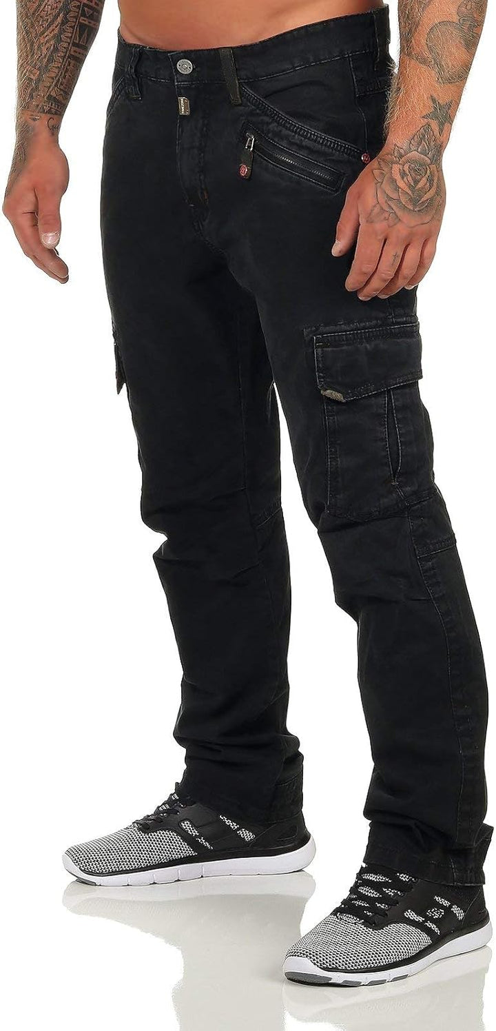 Timezone Herren Regular BenTZ 30W / 34L Schwarz (Caviar Black 9151), 30W / 34L Schwarz (Caviar Black