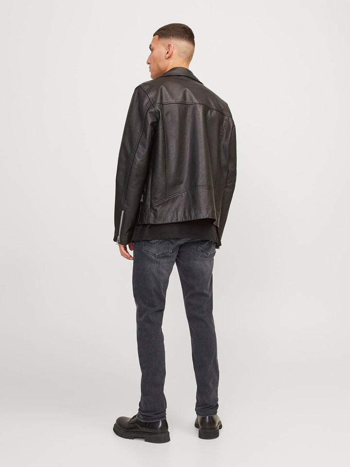 JACK & JONES Male Slim Fit Jeans JJIGLENN JJORIGINAL CB 815 NOOS Slim Fit Jeans 27W / 32L Schwarz, 2