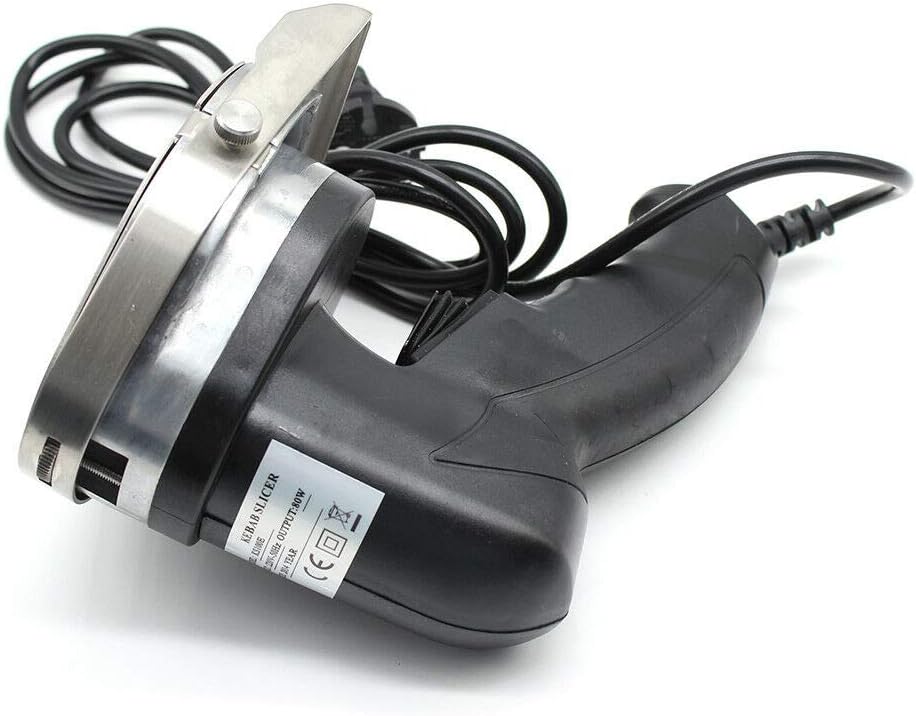 80W Handheld Dönermesser Elektromesser Kebab Slicer Gewidmet Dönermesser Gyrosmesser Schneider Edels