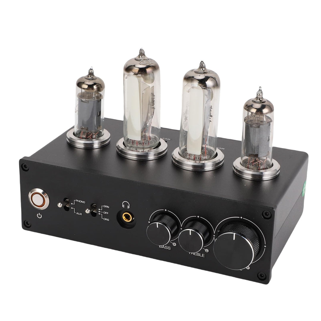Garosa T9 Tube Phono Preamp MM MC Turntable Vorverstärker für Player -Telefon Tablet PC MP3 (EU -Ste