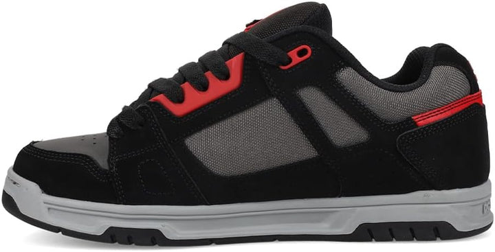 DC Shoes Court Graffik Se, Damen Sneaker 42 EU 009 Black Black Red, 42 EU 009 Black Black Red