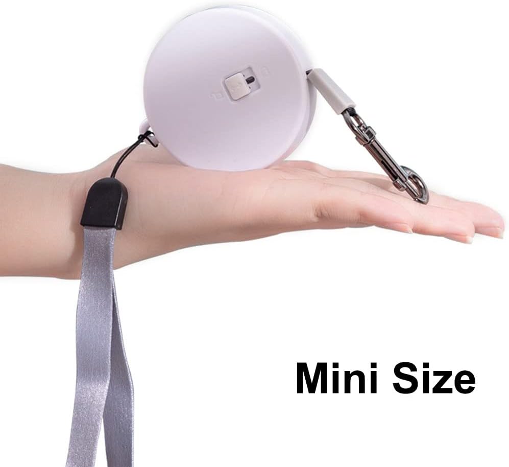 3m/9.8ft Hundeleine, Einziehbare Kleine Hunde Rollleine, Tragbar Automatische Dog Leash für Kleine H