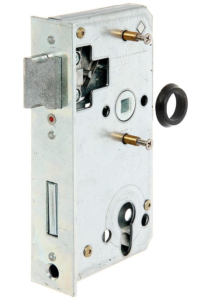 Alberts 417116 Ersatzschloss | verzinkt | für Schlosskasten 40 mm | Dornmass 60 mm Dornmass: 60 mm S