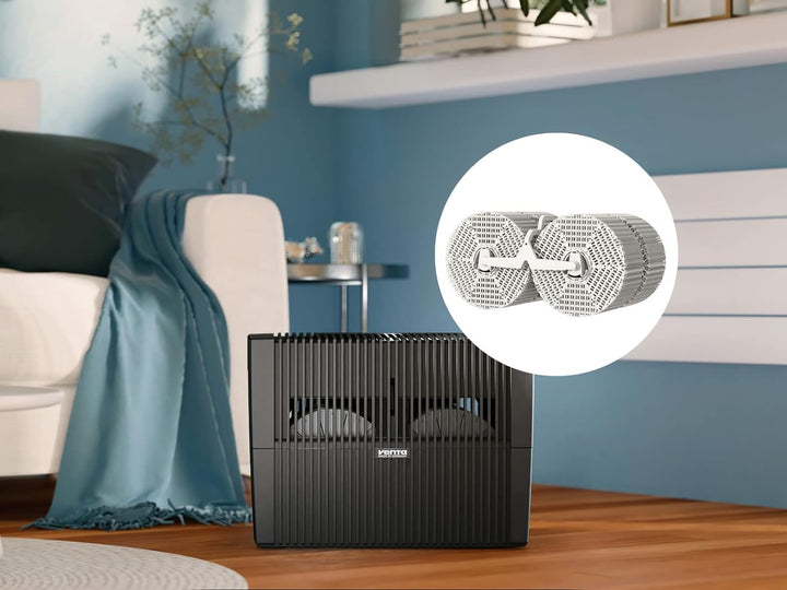 AH555 Original Connect Luftbefeuchter, für Räume bis 60 qm, Fernsteuerbar per App - AirConnect kompa