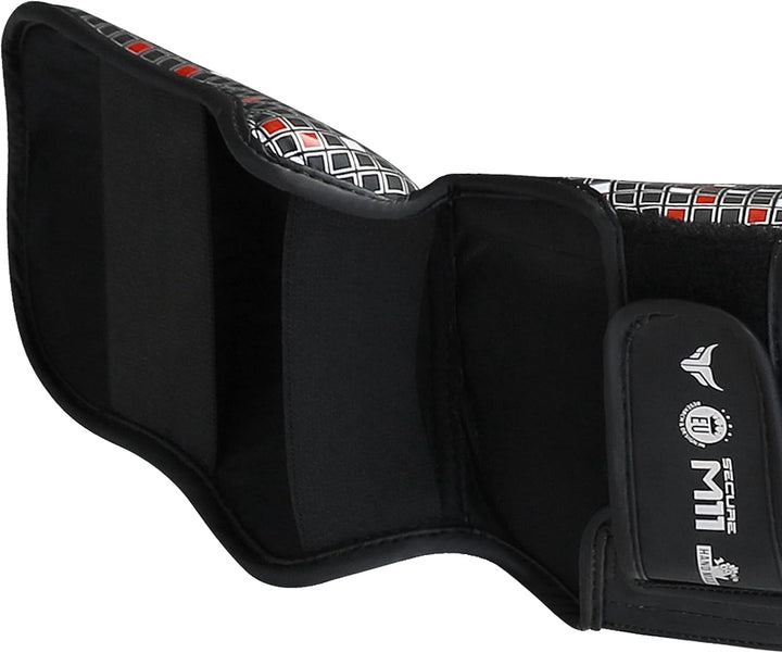 Mytra Fusion M-11 Schienbeinschoner - Premium Schienbein- und Spannschutz für Muay Thai, Kickboxen u