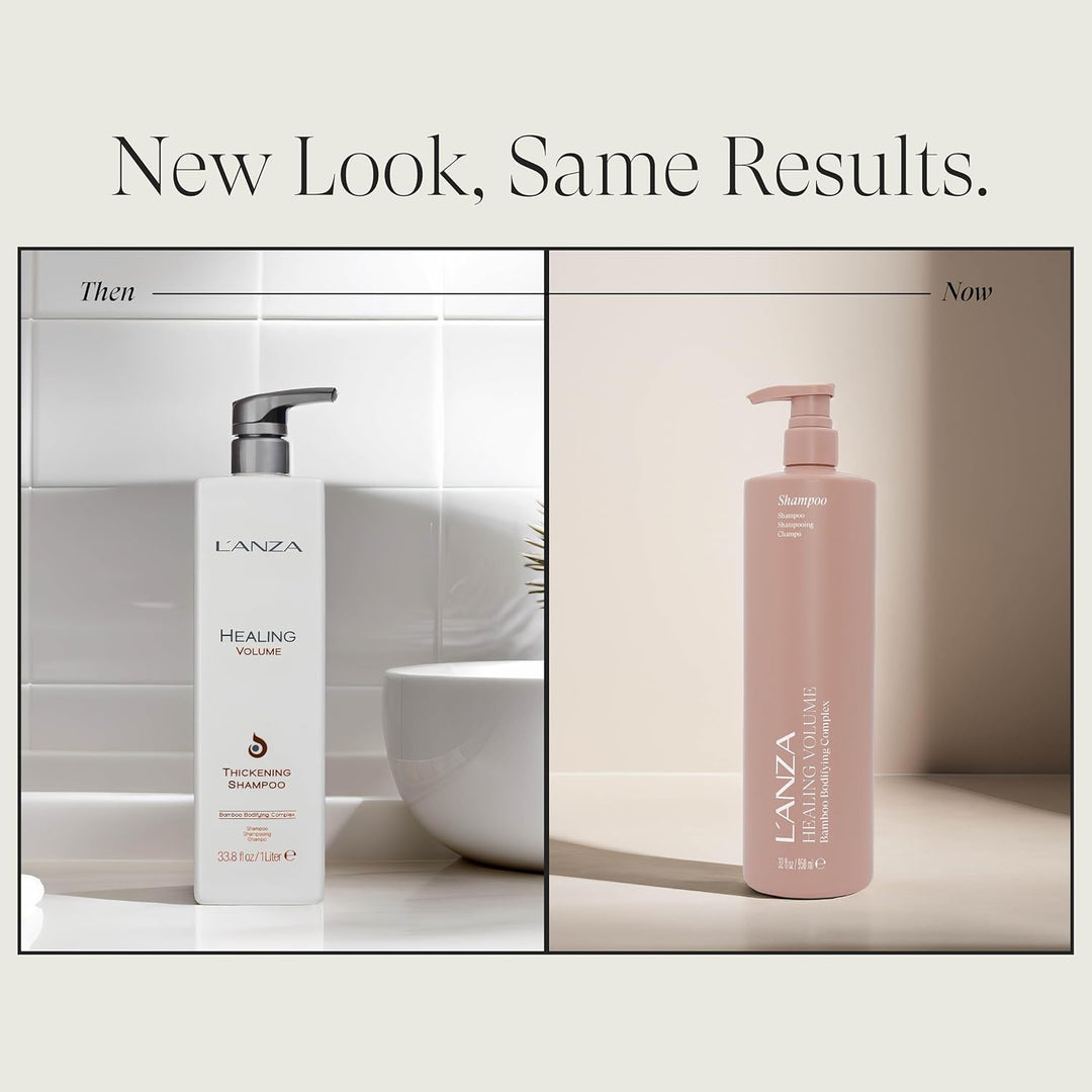 L'ANZA Shampoo für mehr Volumen, verleiht Glanz, Volumen und Fülle für feines und plattes Haar, mit