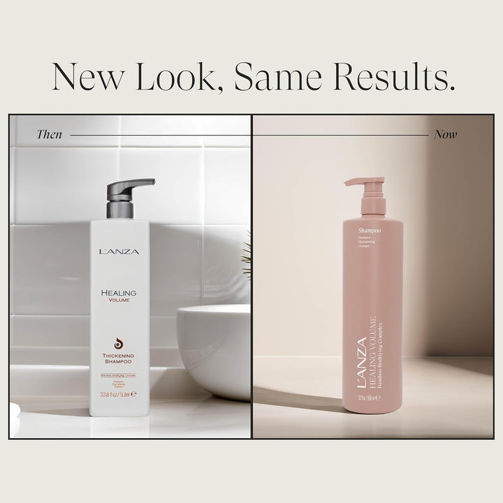 L'ANZA Shampoo für mehr Volumen, verleiht Glanz, Volumen und Fülle für feines und plattes Haar, mit