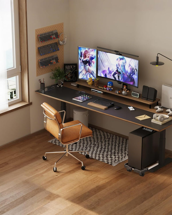 CPU Ständer für PC Computer Gehäusehalter, AkoaDa Abnehmbare Verstellbare Computer Desktop Ständer U
