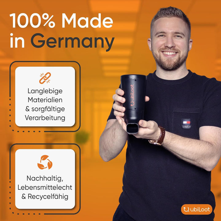 Innovativer Snackspender für saubere Hände & Equipment [485ml] - Ideal für Gaming, Büro & Freizeit -