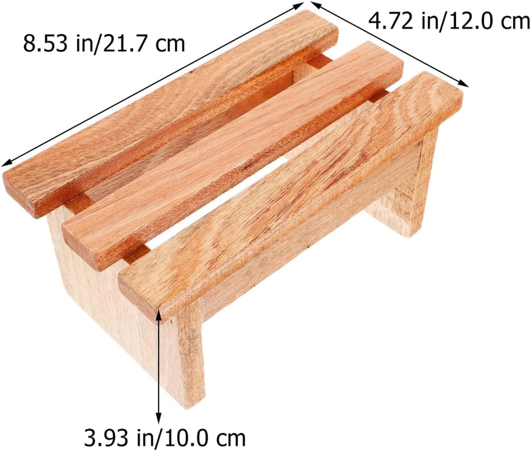 Fusshocker Aus Holz Badewannen Fussstütze Stabiler Sauna Tritthocker Kompakte Grösse Mehrzweck Fussh