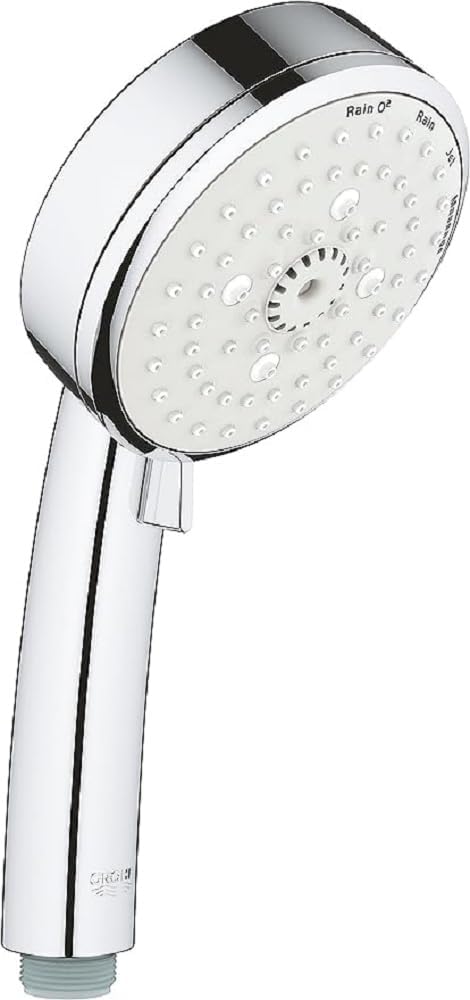 Grohe 27573002 Tempesta Cosmopolitan 100 Handbrause 4 Strahlarten, Chrom Handbrause 4 Strahlarten 4