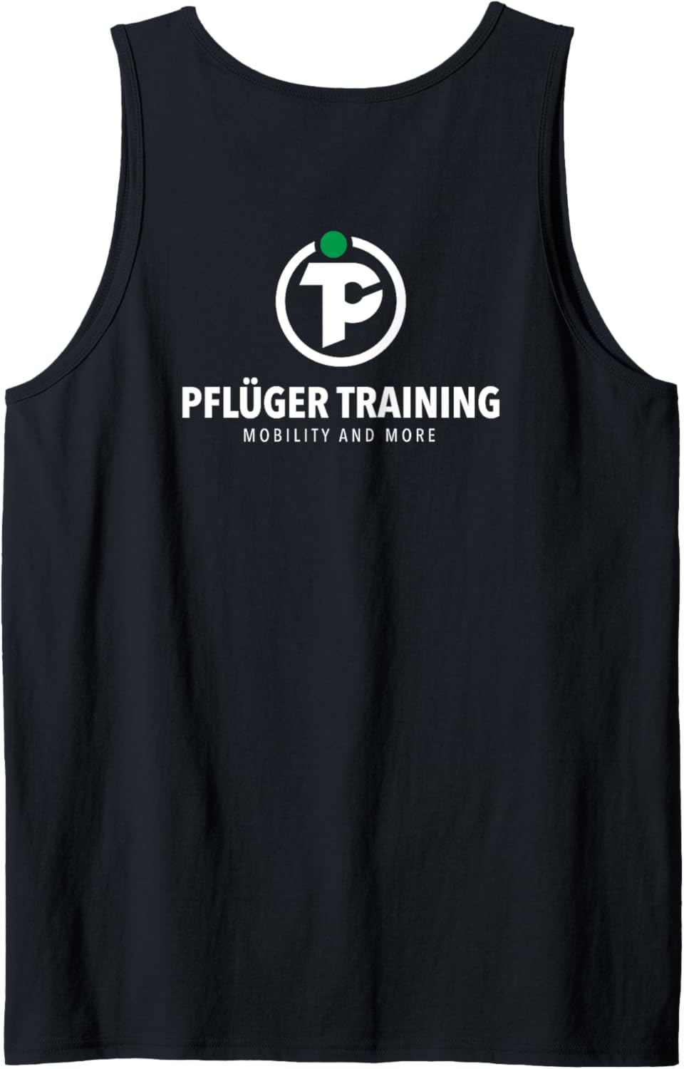 Pflüger Training Mobility and More Logo Hinten und Vorne Tank Top