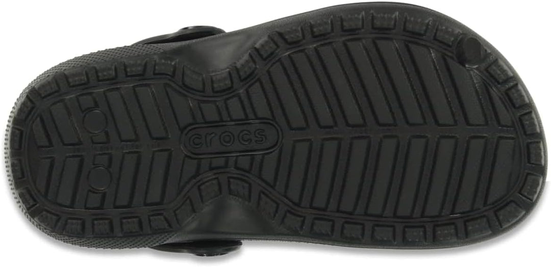 Crocs Unisex Kinder Classic Lined Clog K, Schwarz