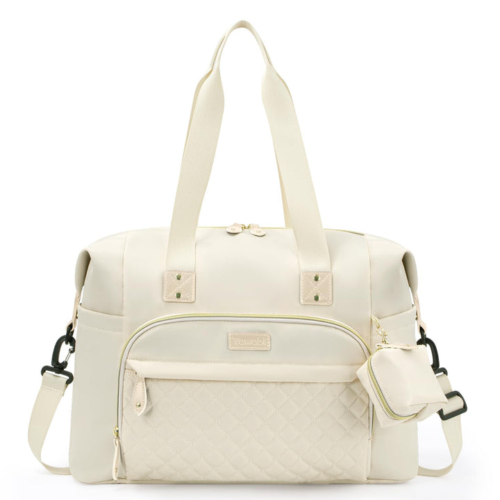 Tuwubi Wickeltasche Rucksack mit Schnullertasche, grosse Reise-Wickeltasche für Mama und Papa, multi