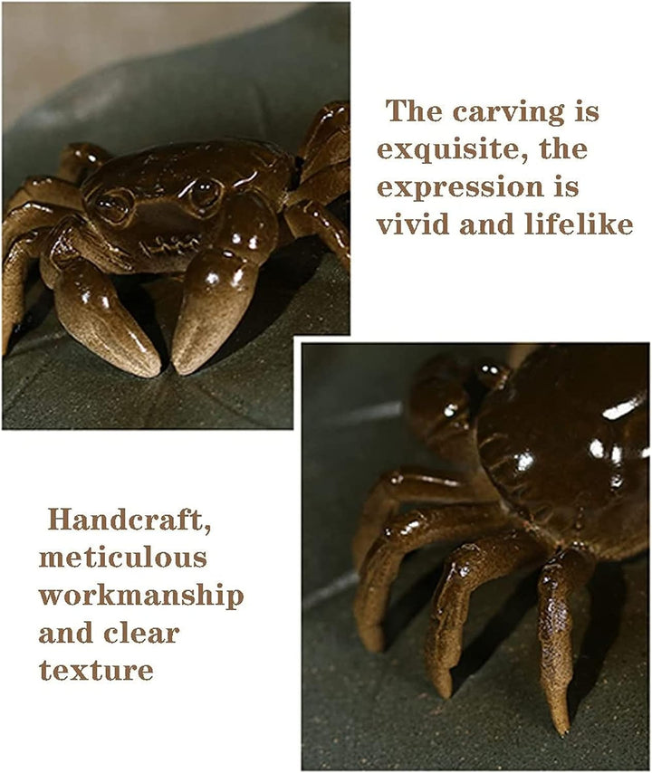 Tea Pet Color Changing Crab Change Color Cute Tea Pet Can Change Color Zisha Kungfu Tea Table Tearoo