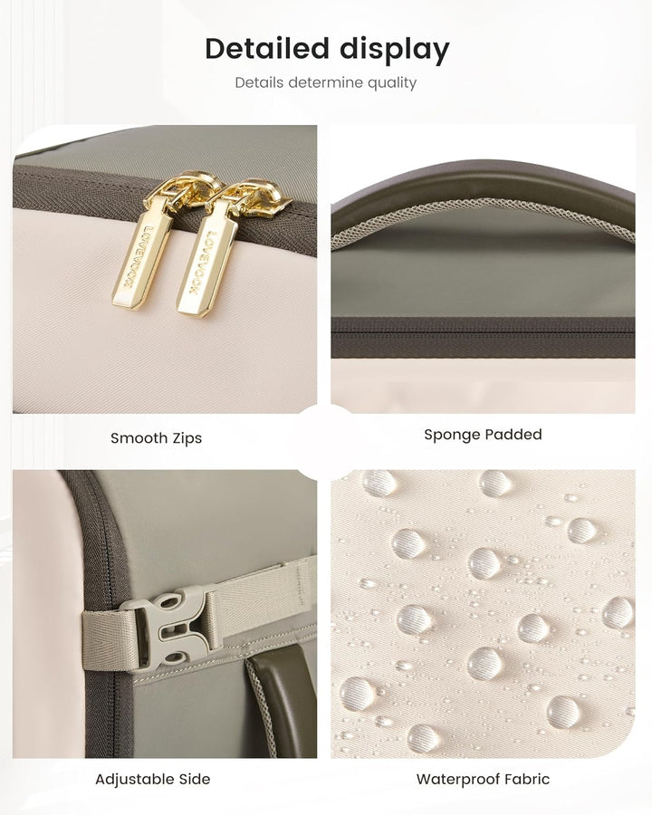 LOVEVOOK Ryanair Handgepäck 40x30x20, Handgepäck Rucksack Tasche, Reiserucksack Damen, Carry On Hand