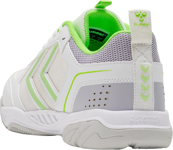 hummel Unisex Aero Team 2.0 Handball Shoe 47 EU Weiss, 47 EU Weiss