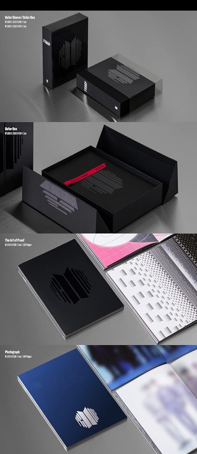 Dreamus BTS BANGTAN BOYS – Proof Standard + Compact Edition [BTS Anthology Album] 6CD+1Faltposter Ex