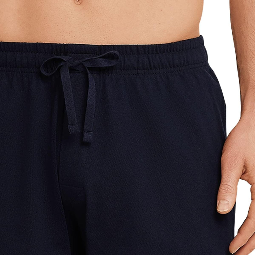 Schiesser Herren Kurze Schlafhose-Mix + Relax Pyjamaunterteil 52/ L Dunkelblau_163838, 52/ L Dunkelb