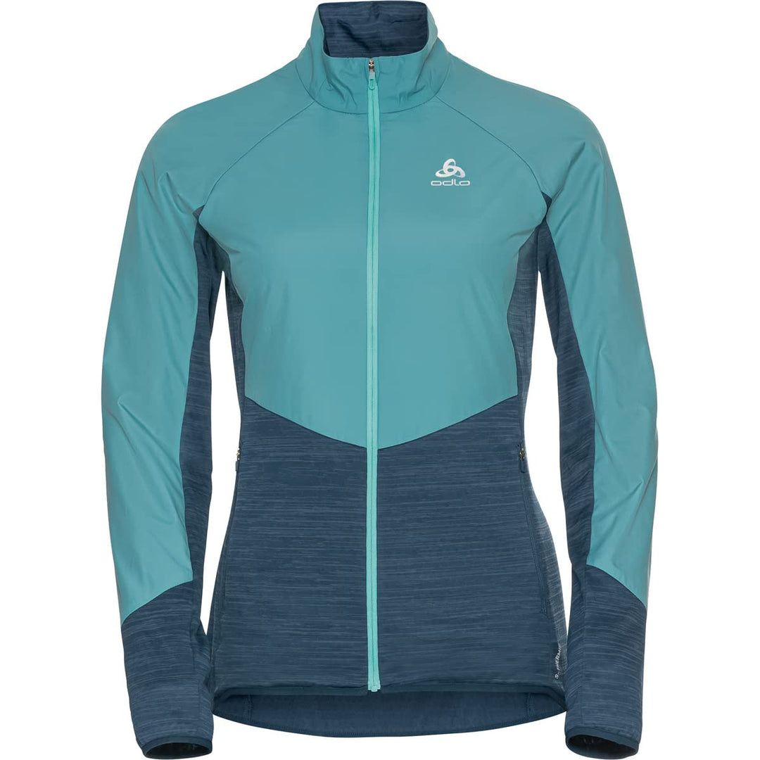 Odlo Damen Run Easy Warm Hybrid_313911 ESSENTIAL INSULATOR HYBRID XS blue wing teal - polynya, XS bl
