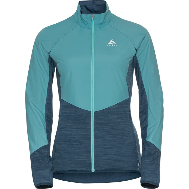Odlo Damen Run Easy Warm Hybrid_313911 ESSENTIAL INSULATOR HYBRID XS blue wing teal - polynya, XS bl