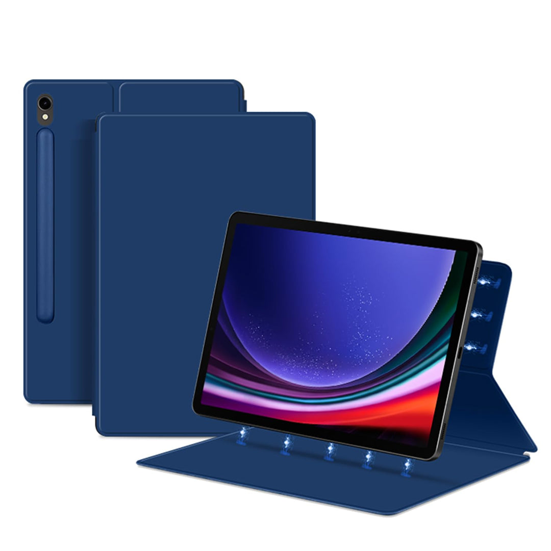 Tieeyivv Magnetische Hülle für Samsung Galaxy Tab S9 / S9 FE 2023 -Hauchdünn- mit Auto aufwachen/Sch