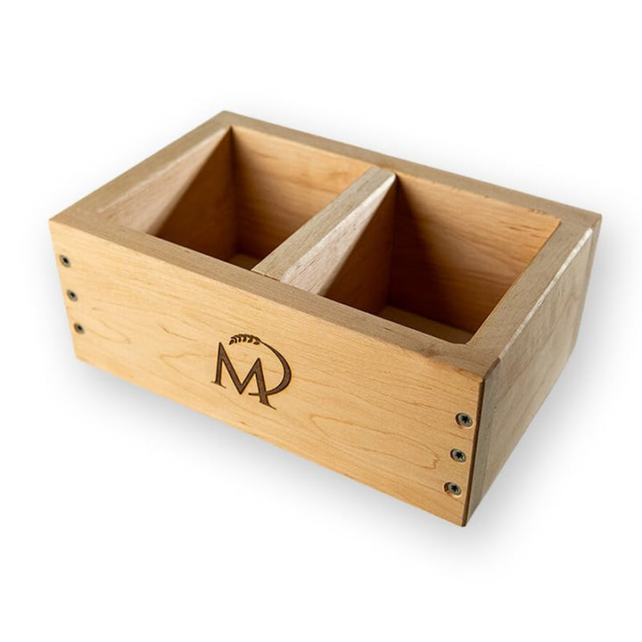 hello sweety Marcels Holzbackrahmen aus Erlenholz für nachhaltiges Backen - unterteilbare Brotbackfo