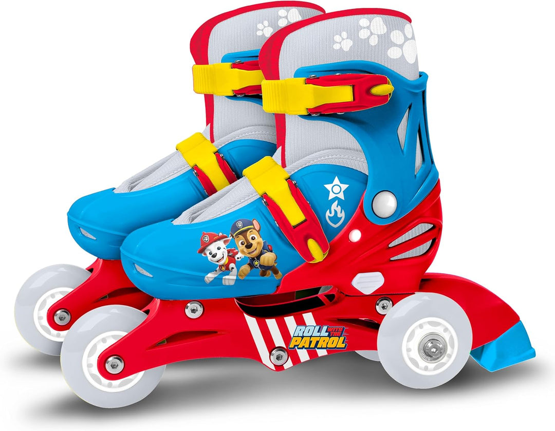 Rollers TRISKATES Einstellbar 2 in 1 PAW PATROL 27 - 30 BLUE, PAW PATROL 27 - 30 BLUE