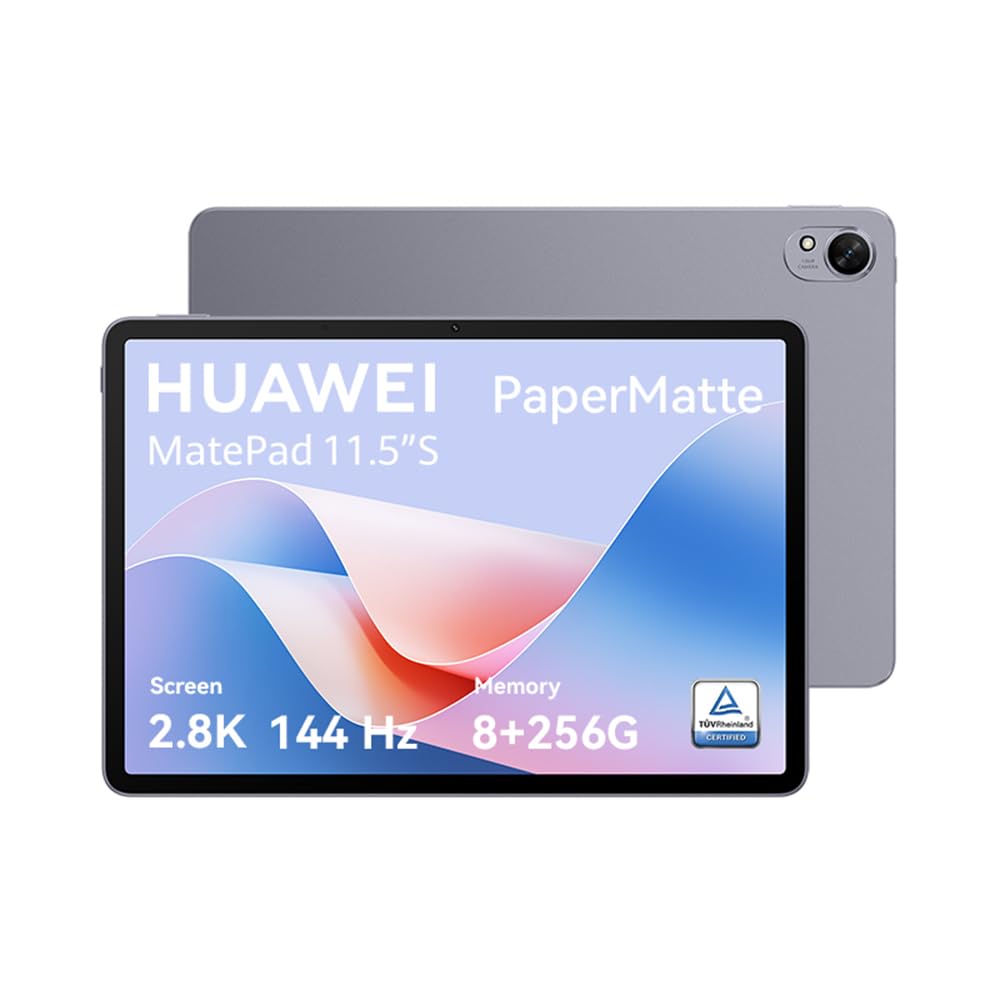 HUAWEI MatePad 11,5″S PaperMatte Edition Tablet, 8GB+256GB, 2,8K FullView Display, 6,2 mm dünnes Uni