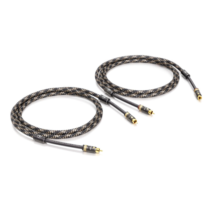 VIABLUE NF-A7 Triple Shield Cinchkabel * Analogkabel * Audiokabel * 3-Fach Abschirmung * OFC Litzen
