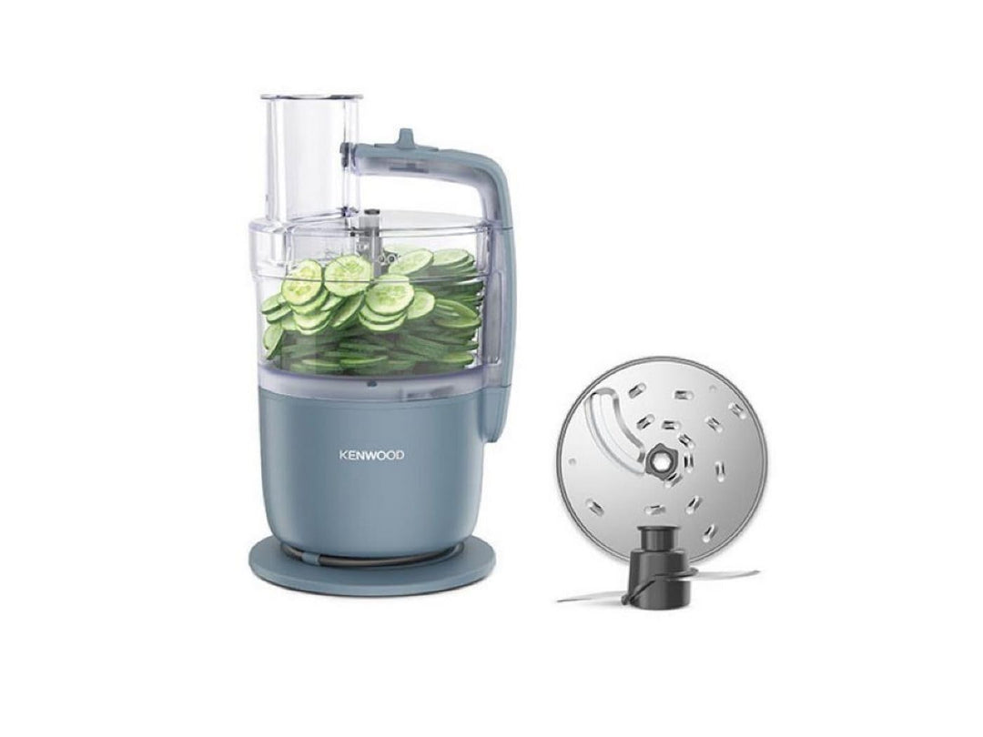 Kenwood MultiPro Go FDP22.000GY, Robot da Cucina che Trita, Affetta, Grattugia, Riduce in Purea e I