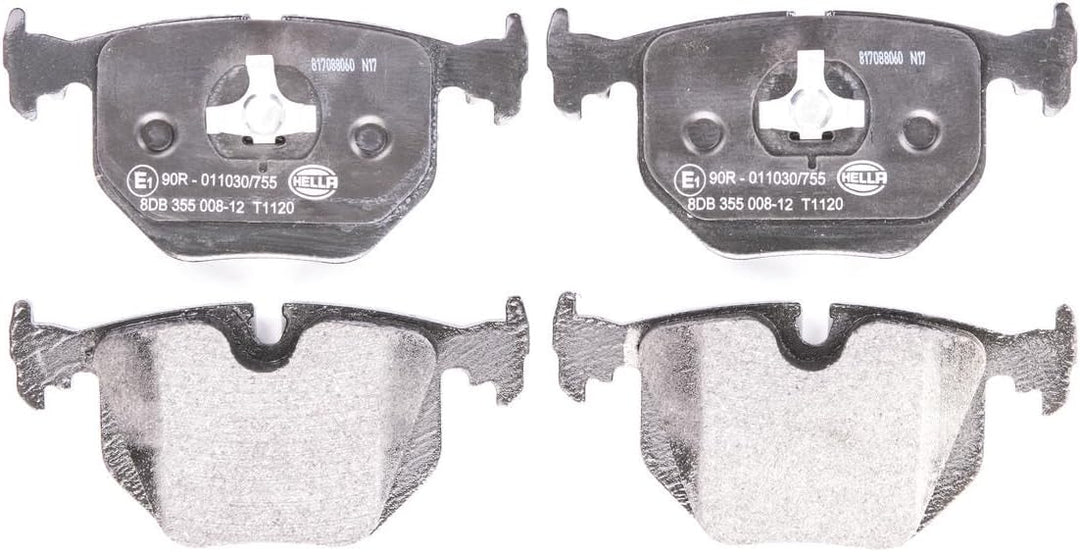 HELLA PAGID 8DB 355 008-121 Bremsbelagsatz - T1120 - Dicke/Stärke: 17.3mm - Bremssystem: Teves - für