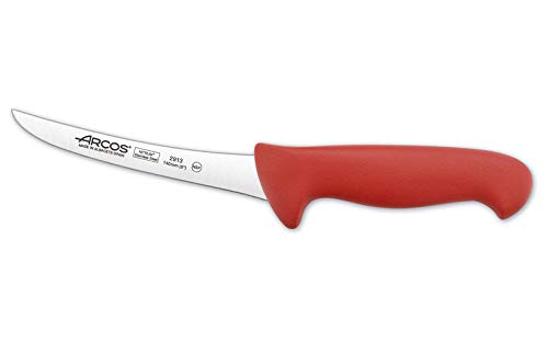Arcos Serie 2900 - Box 6 Stück Ausbeinmesser - Klinge Nitrum Edelstahl 140 mm - HandGriff Polypropyl