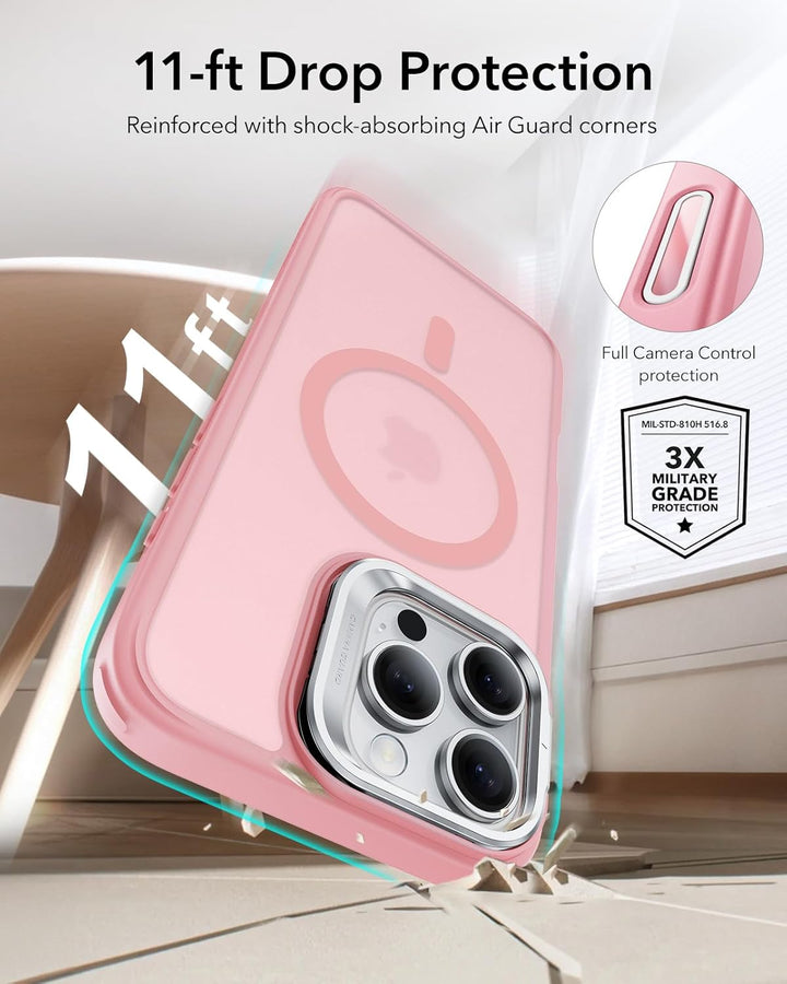 ESR für iPhone 16 Pro Max Hülle, kompatibel mit MagSafe, Militärnorm Schutzhülle, integrierter Verst